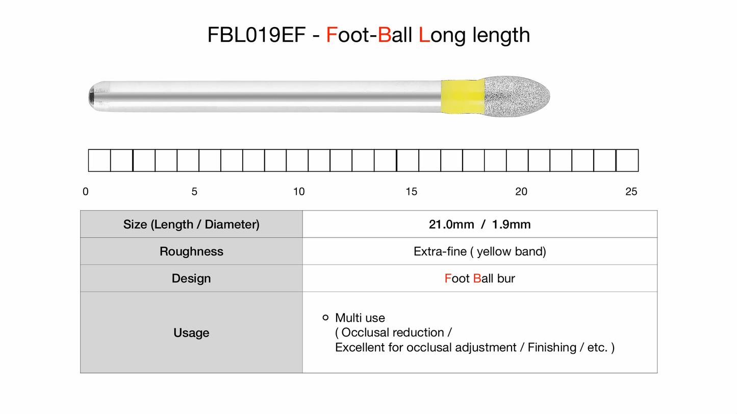 Easy Prep Bur - Special Shape Line