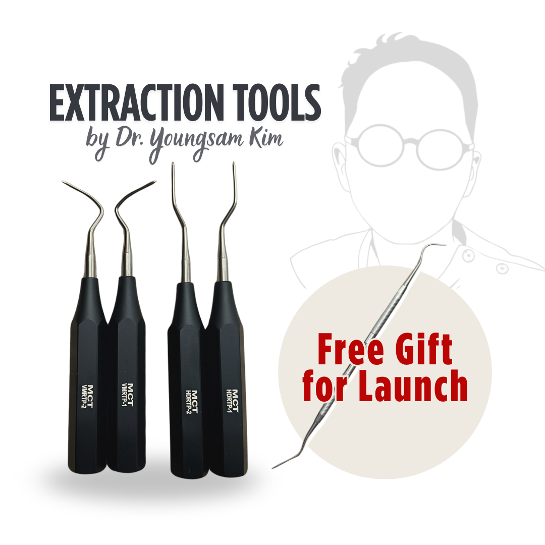 Tools Using Extraction Extraction Tool Set (4-Piece) by Dr. Youngsam Kim – KIMPLANT USA