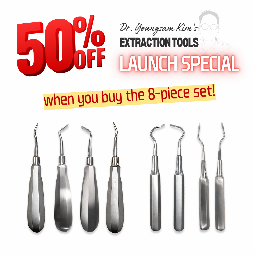 Extraction Tool 8-Piece Set by Dr. Youngsam Kim – KIMPLANT USA